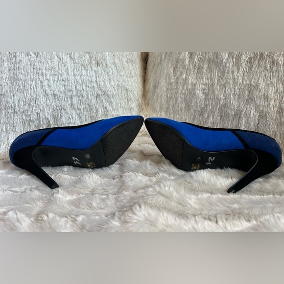 Chinese Laundry Blue Two-Toned High Heels - Picture 10 of 15